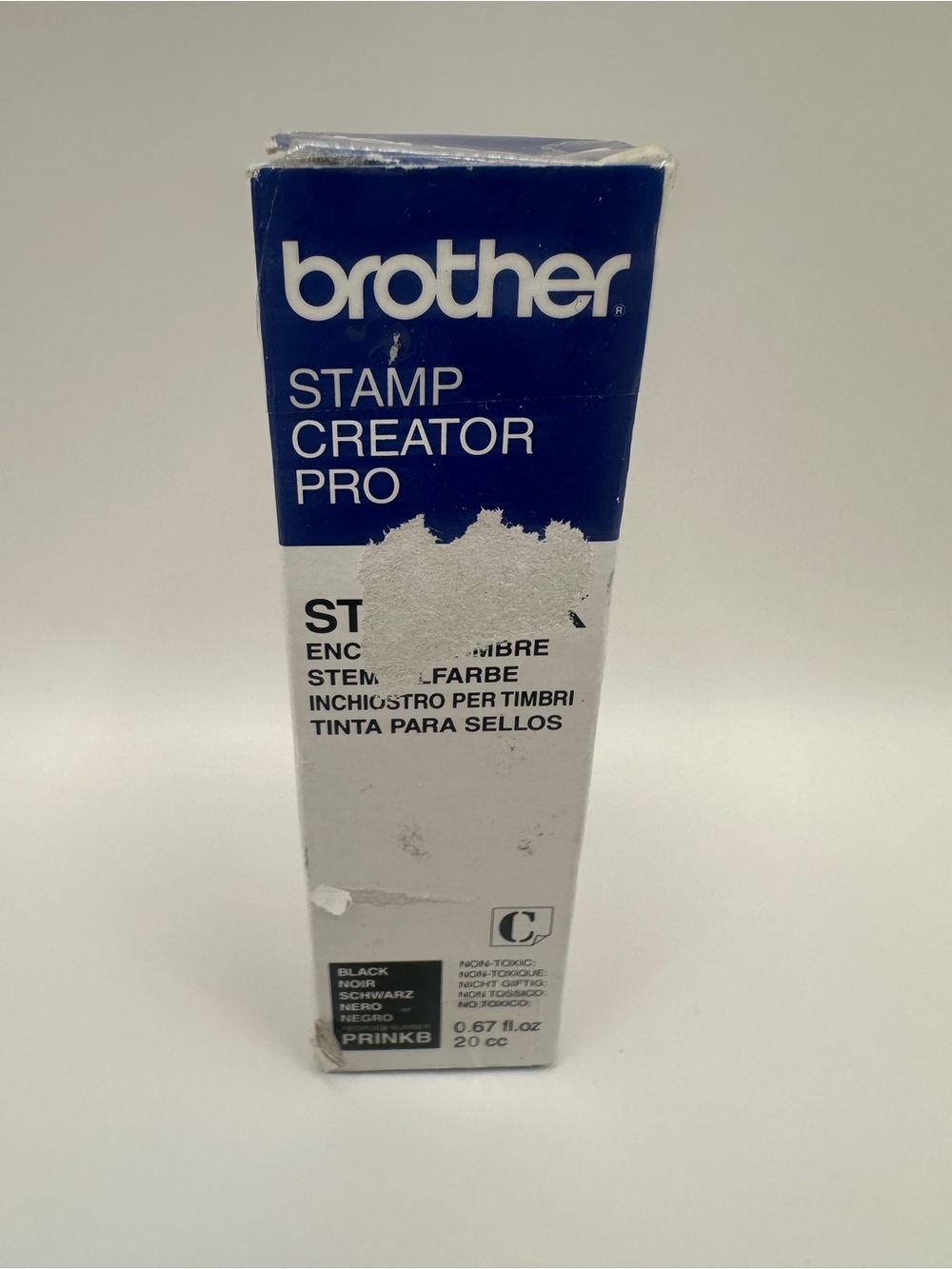 Brother PRINKB Stamp Ink Refill Black